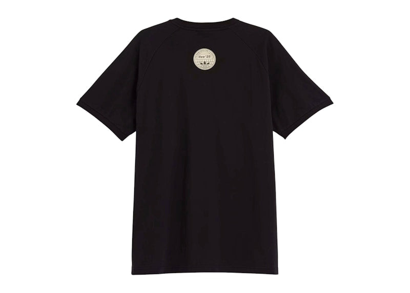 adidas x Oasis Tour 3-Stripes T-Shirt Black