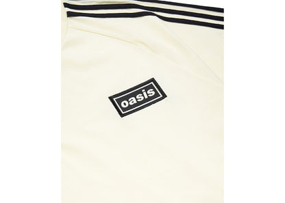 adidas x Oasis Tour 3-Stripes T-Shirt Cream White