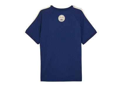 adidas x Oasis Tour 3-Stripes T-shirt Night Indigo/Cream White
