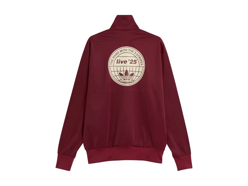 adidas x Oasis Tour Firebird Track Top Noble Maroon