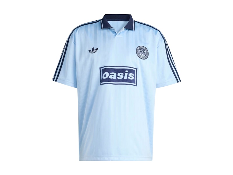 adidas x Oasis Tour Jacquard Jersey Clear Sky