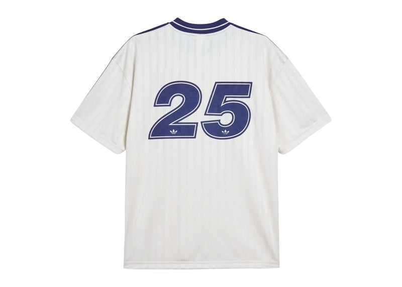adidas x Oasis Tour Jacquard Jersey Cream White/Light Indigo
