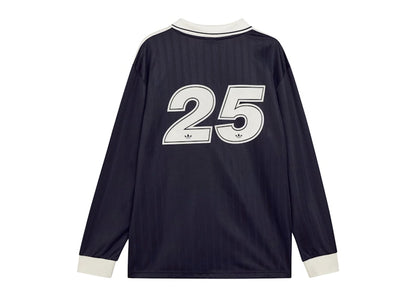 adidas x Oasis Tour Jacquard Stripe L/S Jersey Black/Cream White