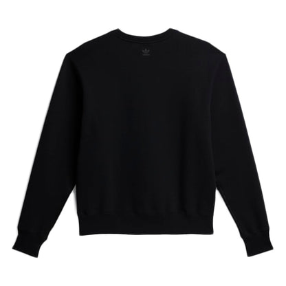 adidas x Pharrell Williams Basics (Gender Neutral) Crewneck Sweatshirt Black