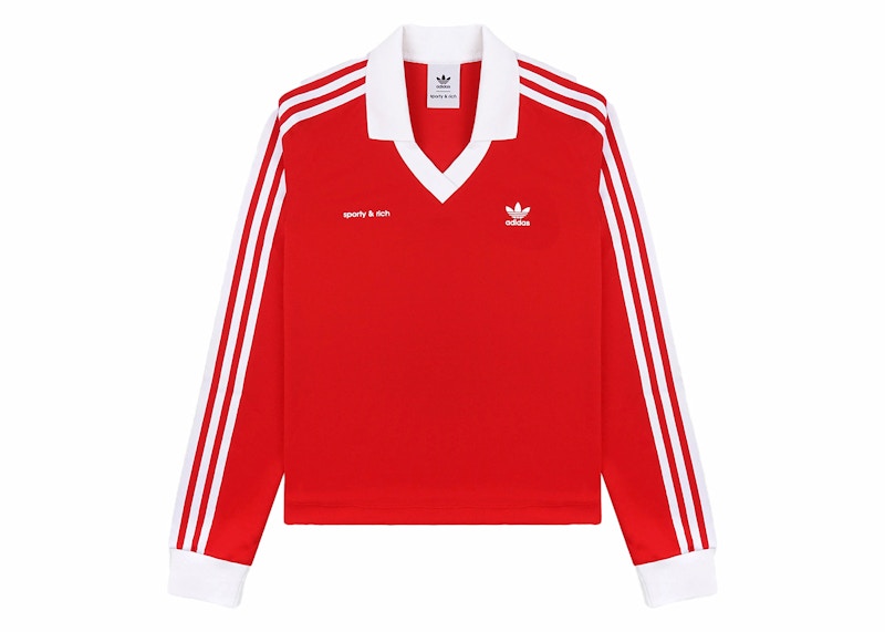 adidas x Sporty & Rich Soccer Jersey Sports Red/White