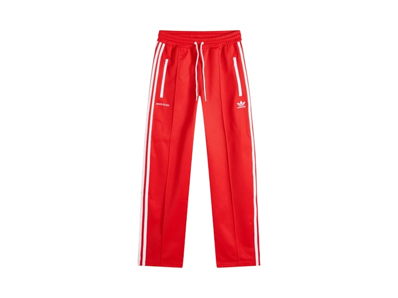 adidas x Sporty & Rich Track Pant Red/White