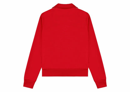 adidas x Sporty & Rich Track Quarter Zip Sports Red/White