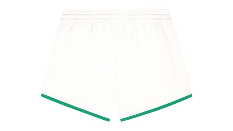 adidas x Sporty & Rich Track Short Off White/Court Green