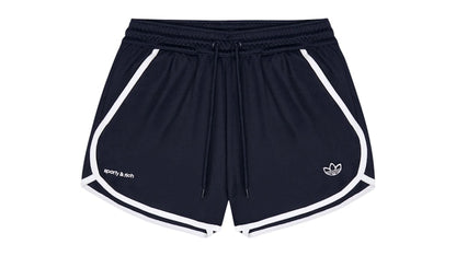 adidas x Sporty & Rich Track Short (SS25) Navy/White