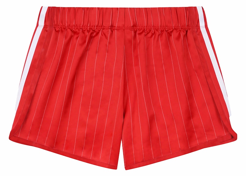 adidas x Sporty & Rich Track Short Sports Red/White