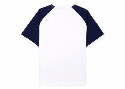 adidas x Sporty & Rich Two Tone Ringer Tee White/Navy