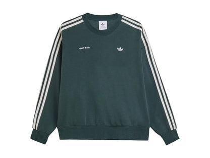 adidas x Sporty & Rich Women's Sweatshirt Shadow Green