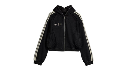 adidas x Thug Club Teamgeist Hooded Zip Up Black