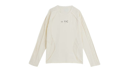 adidas x Thug Club Teamgeist Long Sleeve T-shirt Cream White