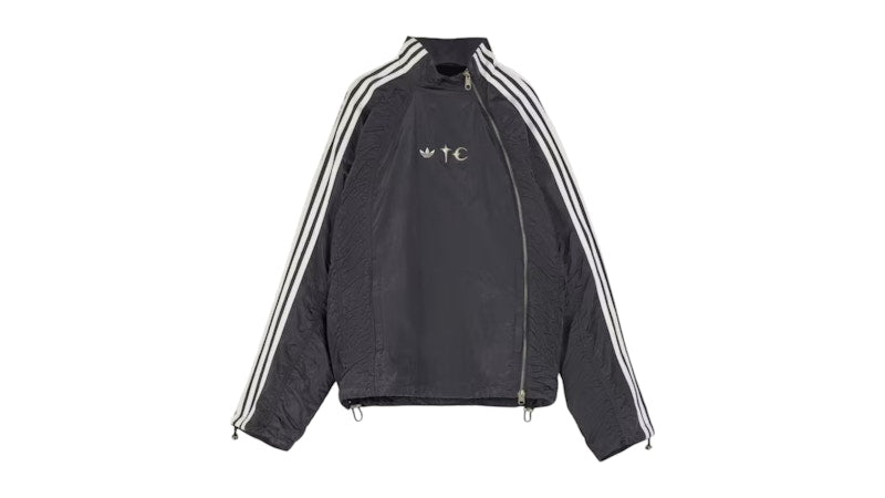 adidas x Thug Club Woven Track Top (Asia Sizing) Black/Silver Metallic