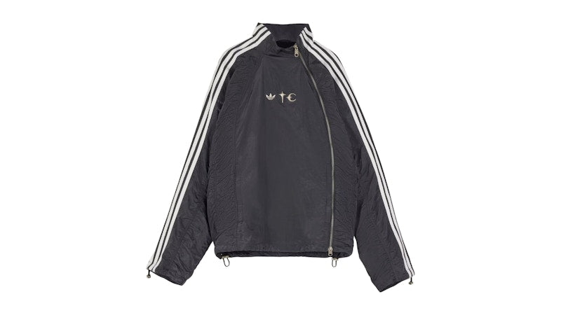 adidas x Thug Club Woven Track Top Black/Silver Metallic