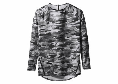 adidas x Undefeated Alphaskin 360 1/1 Long Sleeve Tee Black/White/Grey