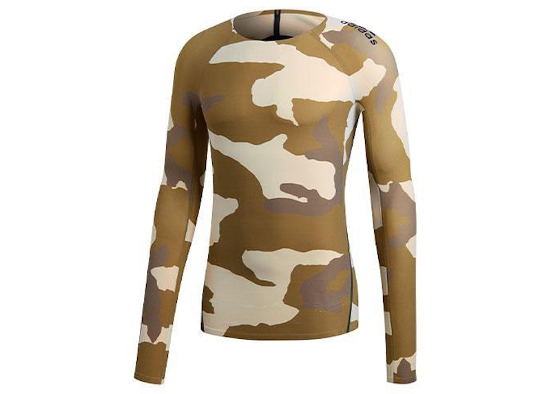 adidas x Undefeated Alphaskin 360 1/1 Tee Tan/Dune