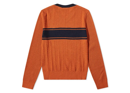 adidas x Wales Bonner Long Sleeve Knit Sweater Orange
