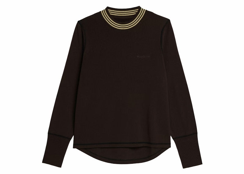 adidas x Wales Bonner Long Sleeve Knit Top Dark Brown