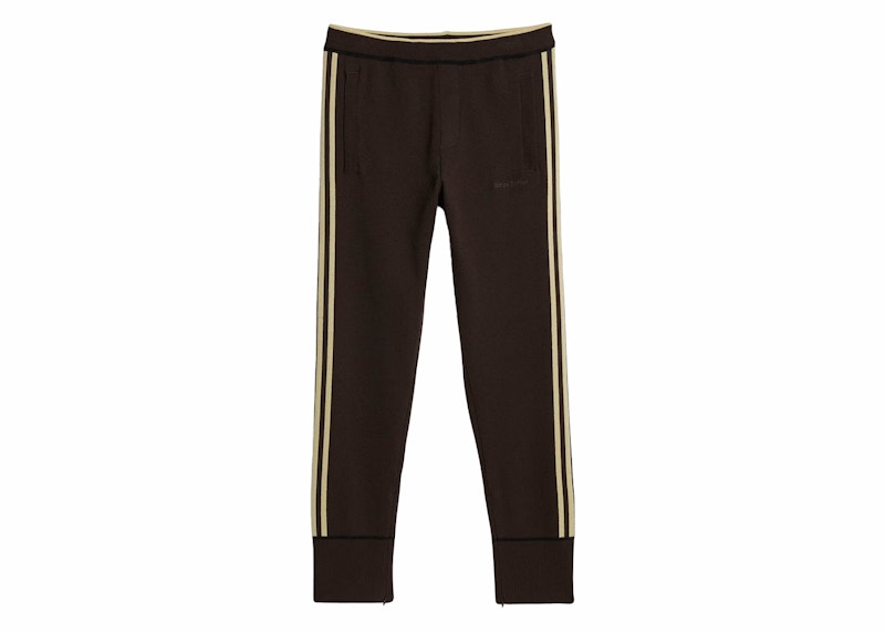 adidas x Wales Bonner Statement Knit Pants Dark Brown