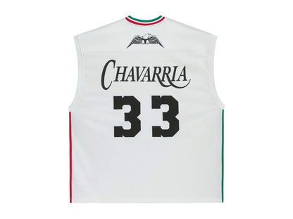 adidas x Willy Chavarria Basketball Jersey Off White/Black