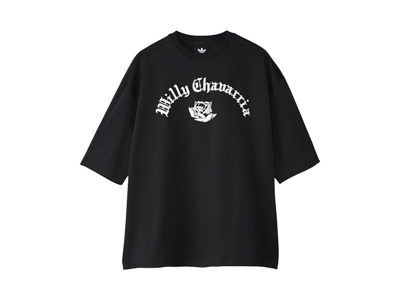 adidas x Willy Chavarria Logo SS T-shirt Black