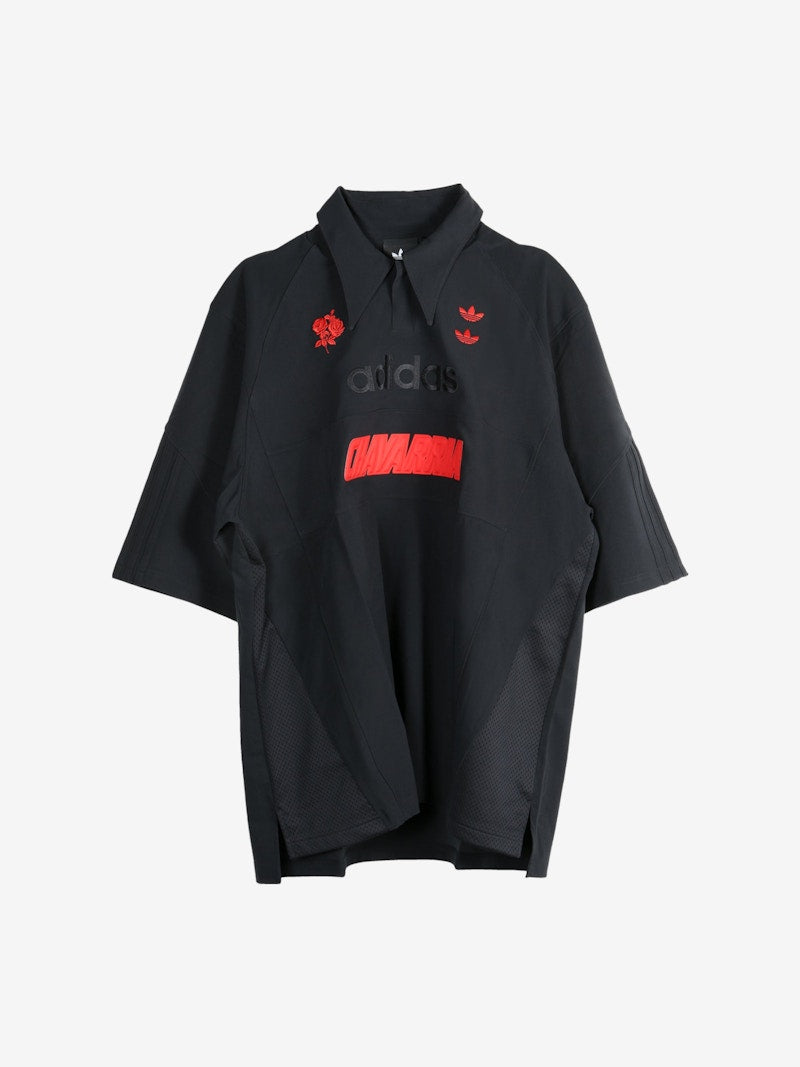adidas x Willy Chavarria Polo Shirt Black