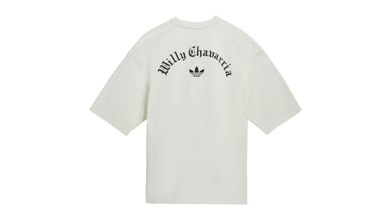 adidas x Willy Chavarria Short Sleeve Tee (Asia Sizing) White/Black