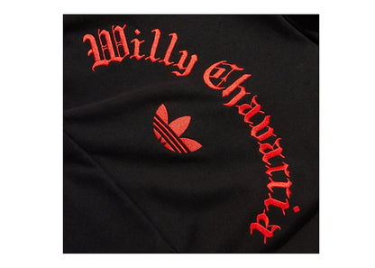 adidas x Willy Chavarria WC Fleece Hoodie Black/Red