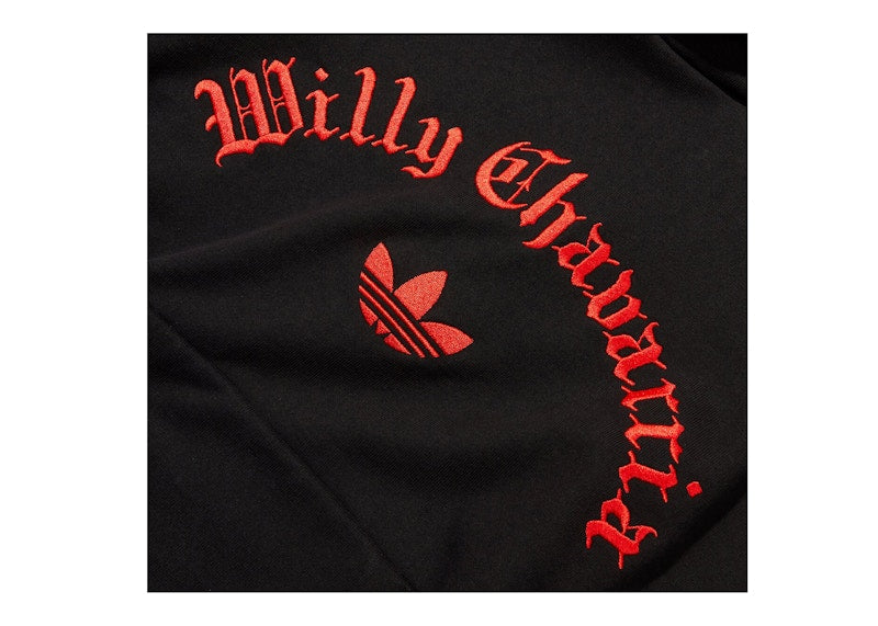 adidas x Willy Chavarria WC Fleece Hoodie Black/Red