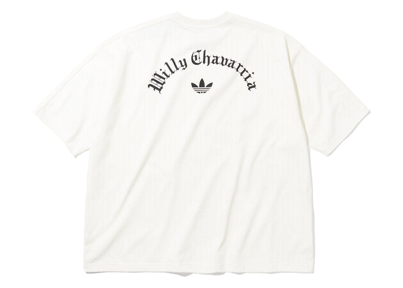 adidas x Willy Chavarria WC Short Sleeve Tee White/Black