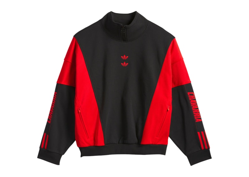 adidas x Willy Chavarria Watsonville Mockneck Black/Red