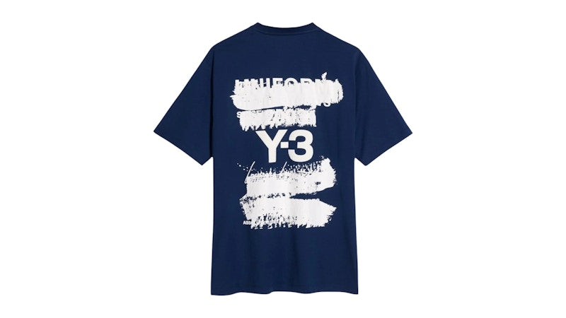adidas x Y-3 U GFX S/S Tee Dark Blue