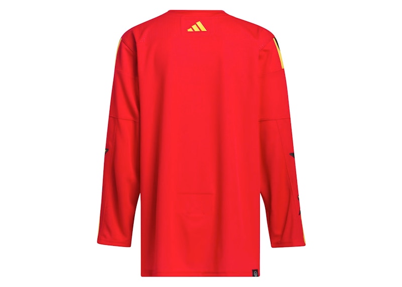 adidas x drew house NHL 2024 All-Star Game Authentic Jersey Red