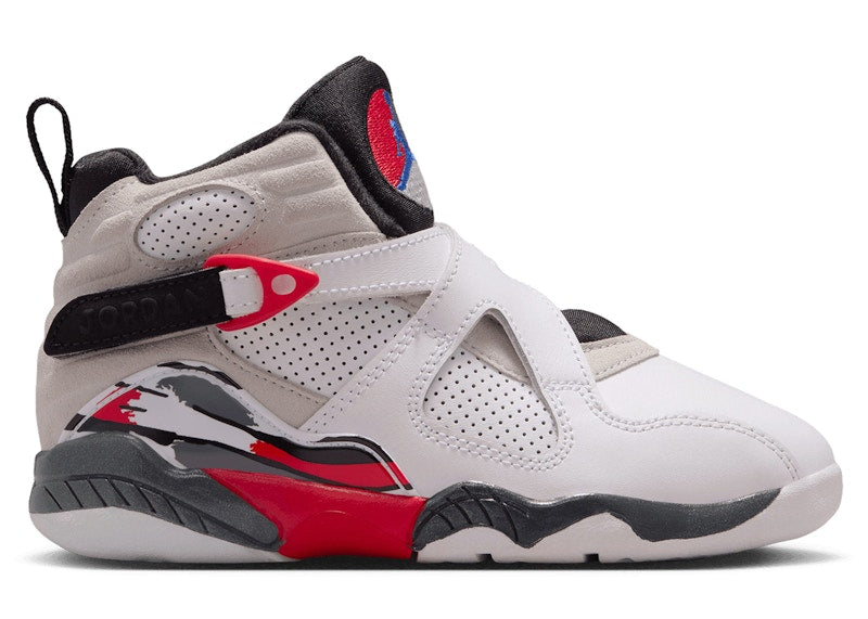 Jordan 8 Retro White True Red (2025) (PS)