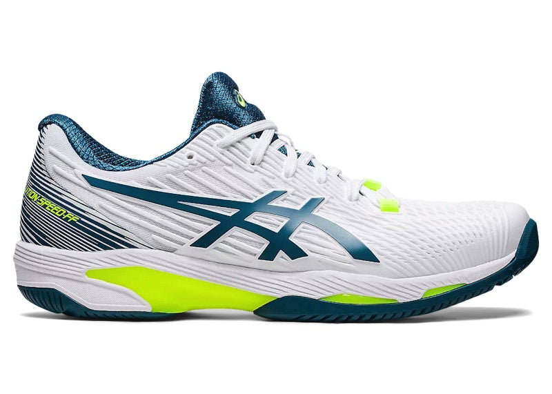 ASICS Solution Speed FF 2 White Restful Teal