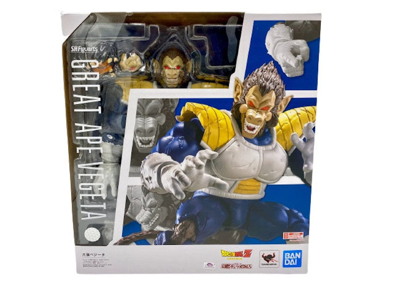 Bandai S.H. Figuarts Dragon Ball Z Great Ape Vegeta Action Figure Blue
