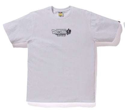 BAPE x Dragonball Super Son Goku & Vegeta Tee White