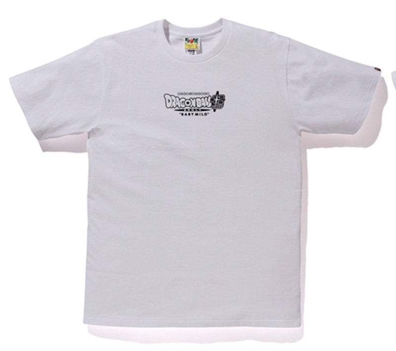 BAPE x Dragonball Super Son Goku & Vegeta Tee White