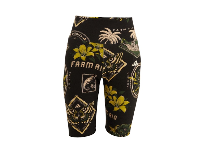 adidas x Farm Rio Label Gardens Bike Short Black