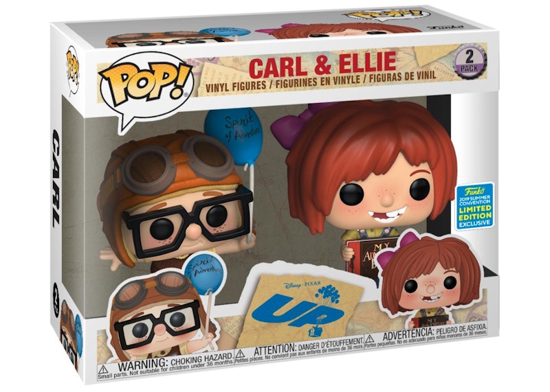 Funko Pop! Disney Up Carl & Ellie Summer Convention Exclusive 2 Pack