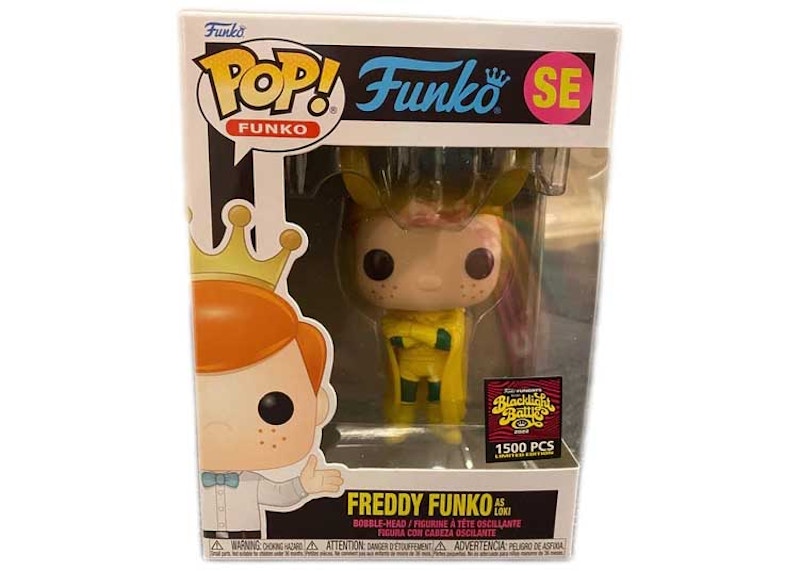 Funko Pop! Fundays Blacklight Battle Freddy Funko As Loki SE (LE 1500)