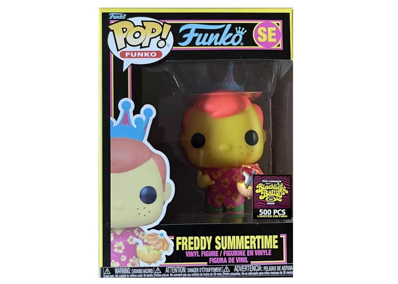 Funko Pop! Fundays Blacklight Battle Freddy Funko Freddy Summertime SE (LE 500)