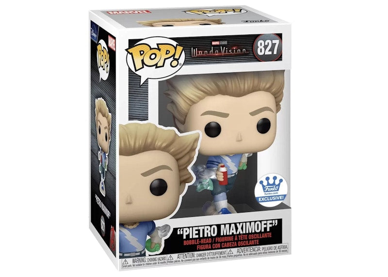 Funko Pop! Marvel WandaVision Pietro Maximoff Funko Shop Exclusive Figure #827