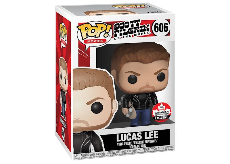Funko Pop! Movies Scott Pilgrim vs The World Lucas Lee Canadian Convention Exclusive Figure #606