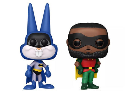 Funko Pop! Movies Space Jam A New Legacy Bugs Bunny As Batman And LeBron James As Robin Target Exclusive 2-Pack
