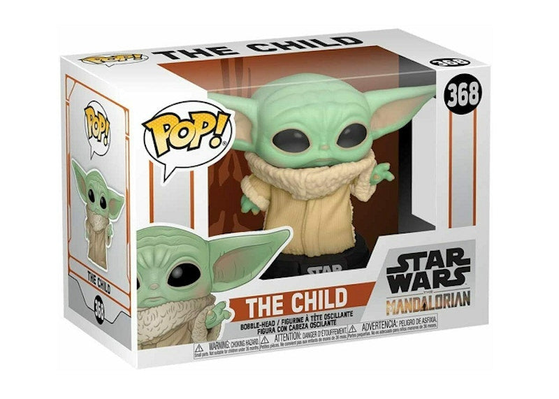 Funko Pop! Star Wars The Mandalorian The Child (Baby Yoda) Bobble-Head Figure #368