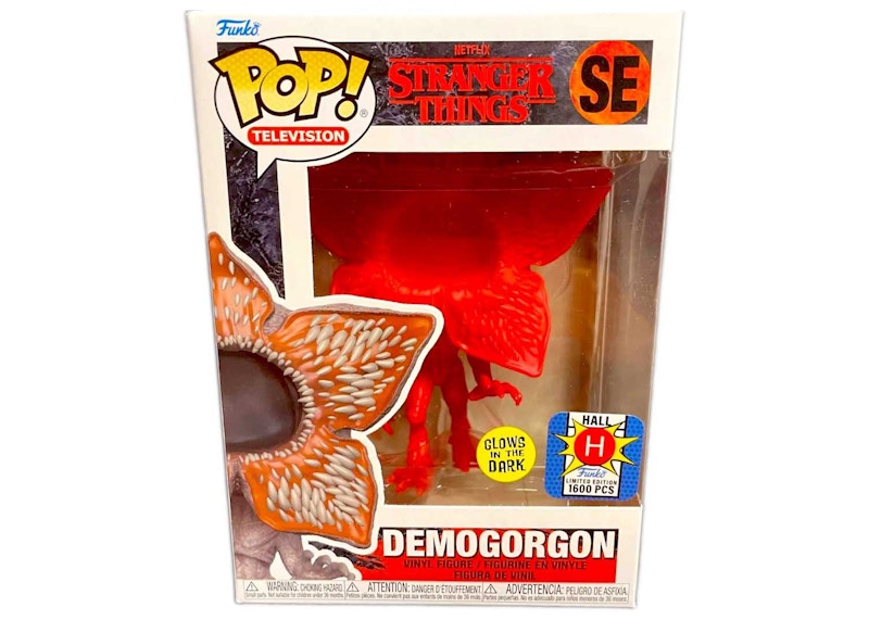 Funko Pop! Television Stranger Things Demogorgon Red Hall H Exclusive GITD SE (LE 1600)