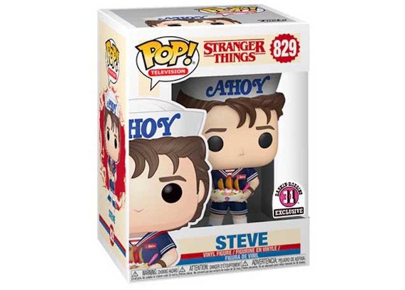 Funko Pop! Television Stranger Things Steve Baskin Robbins Exclusive Figure #829
